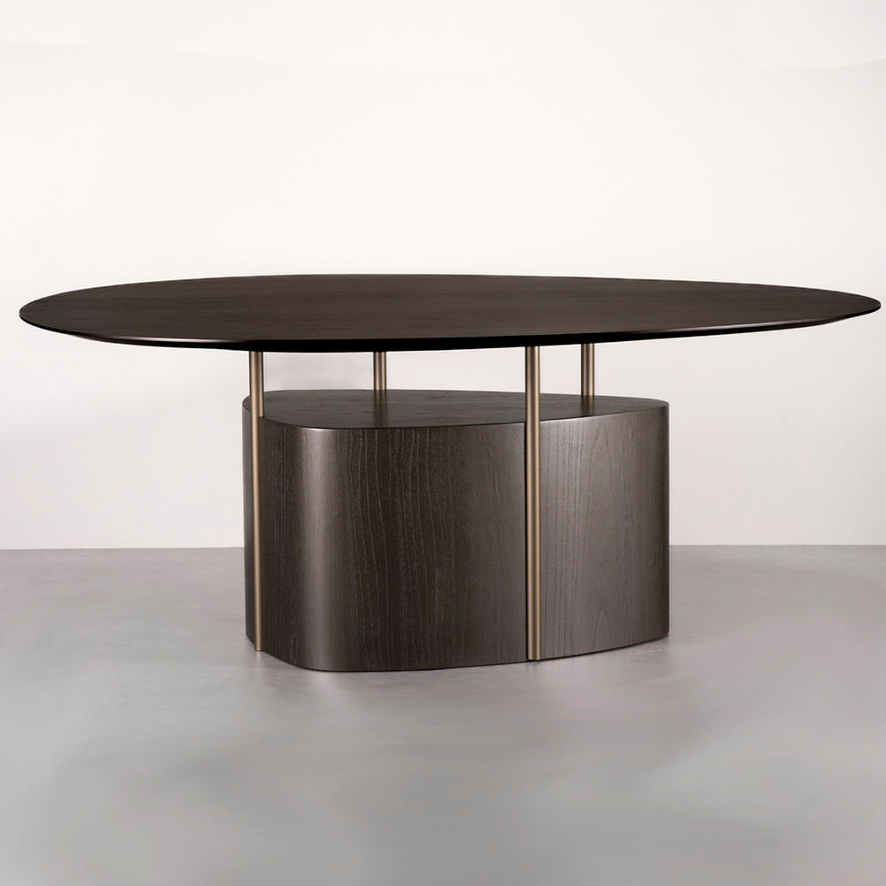 Mesa de Jantar Oslo_Bronze_Champagne -2-